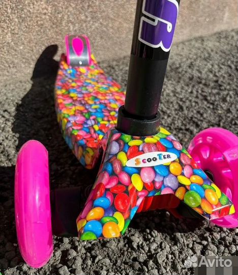 Самокат 3х колесный