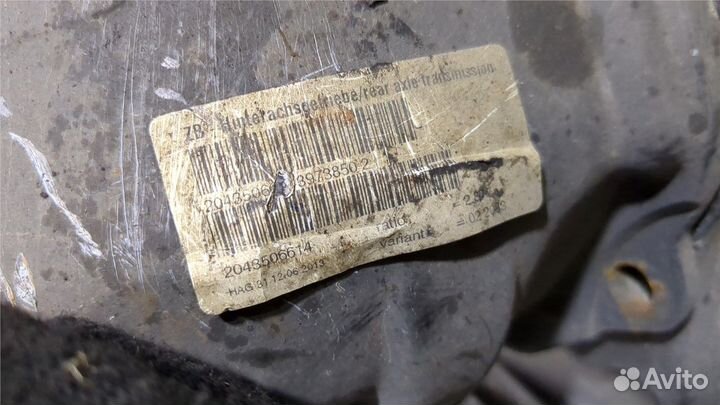 Редуктор моста Mercedes C W204, 2013