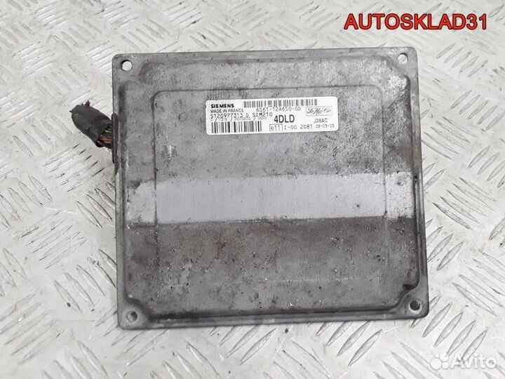 Блок эбу Ford Fusion 6S6112A650GD Бензин