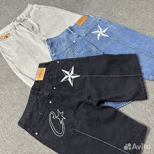 Джинсовые шорты corteiz в наличии