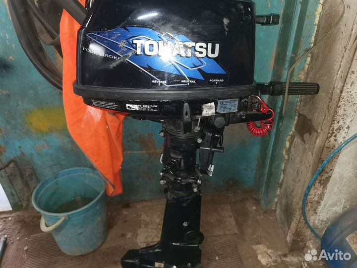 Тохатсу 5 л.с 4 тактный
