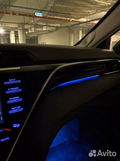 Подсветка панели toyota camry xv70