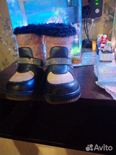 Сапоги зимние детские 23,24