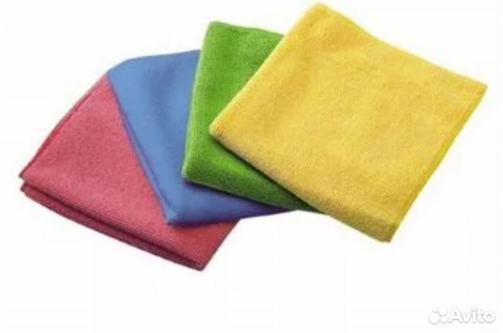 Салфетки из микрофибры 250 г/м2, 30х30 см