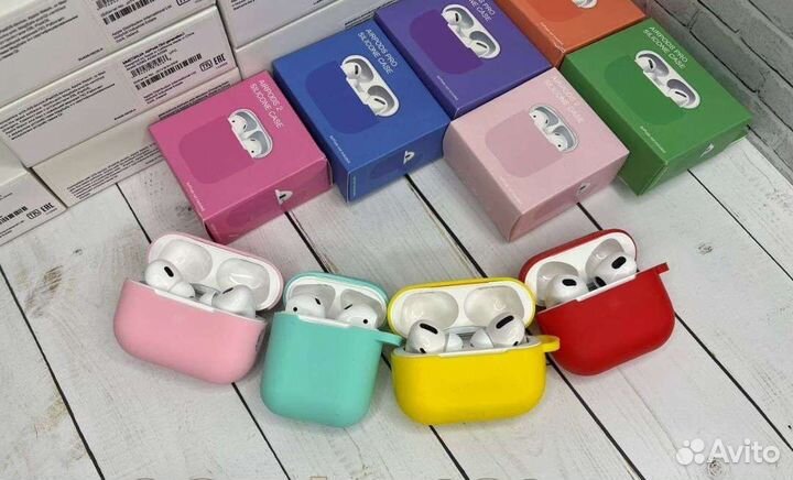 AirPods 2, 3, Pro 2 чехол в подарок