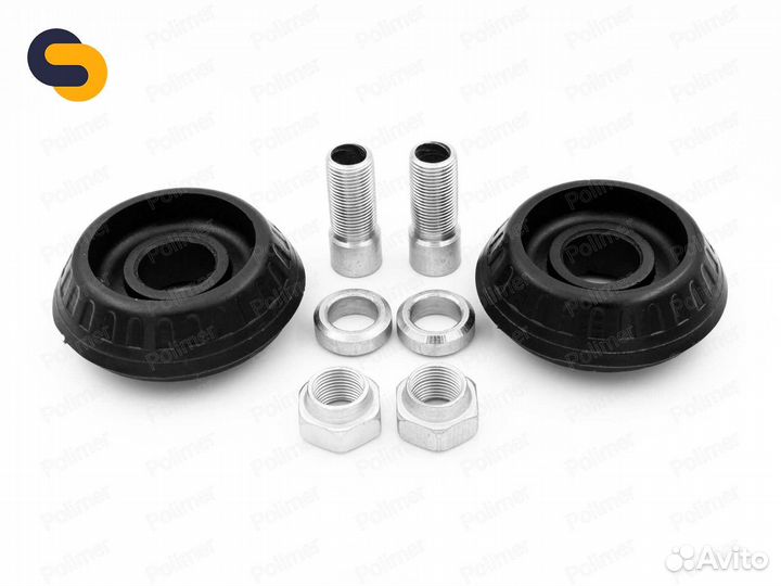 02-15-076/20 - Проставки увеличения клиренса передних стоек nissan на опору - полиуретан 20 мм