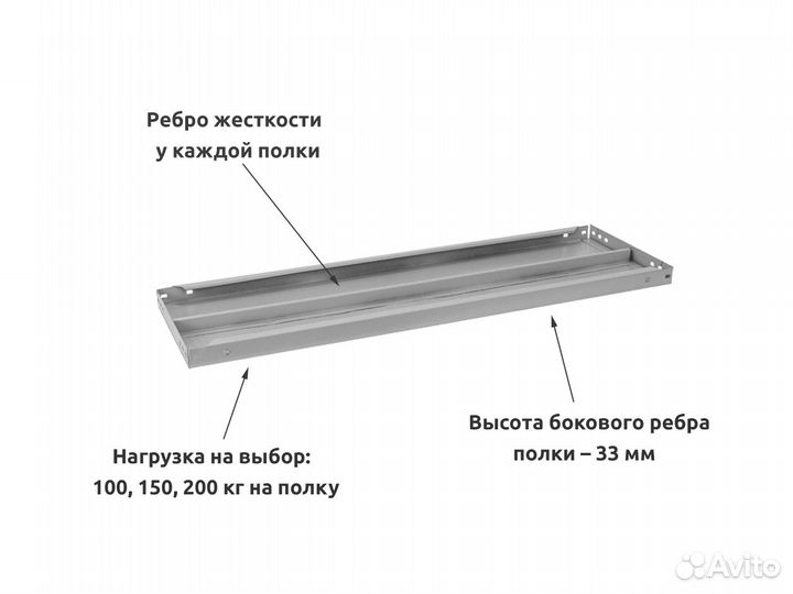 Металлический стеллаж /архивный/сборный