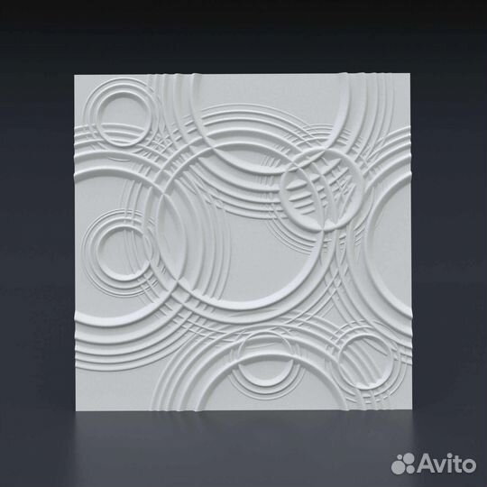 Гипсовая 3D панель 