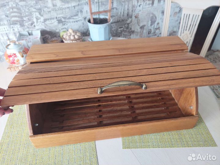 Хлебница деревянная