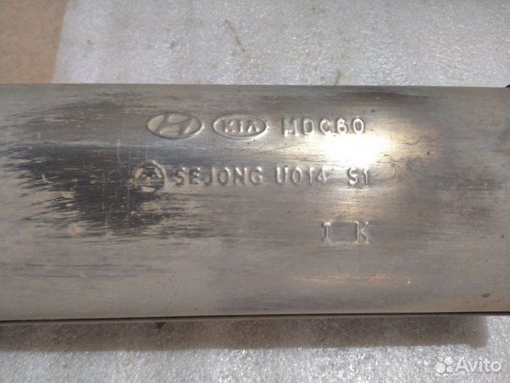 Резонатор глушителя Kia Rio 3 седан G4FA 2014