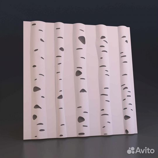 Гипсовая 3D панель 