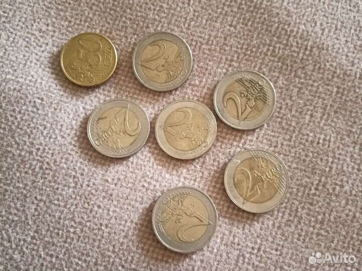 Евро монеты для коллекции