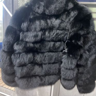 Женский полушубок из песца