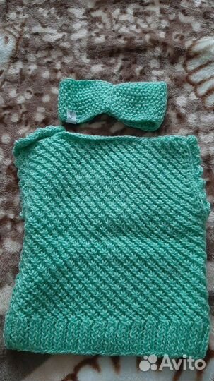 Новая жилетка, одежда и повязка на голову от 3-10