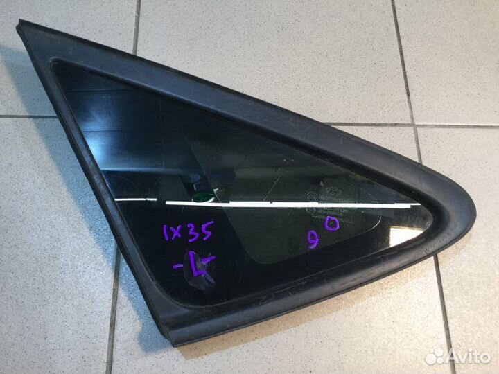Стекло кузовное заднее левое Hyundai Ix35