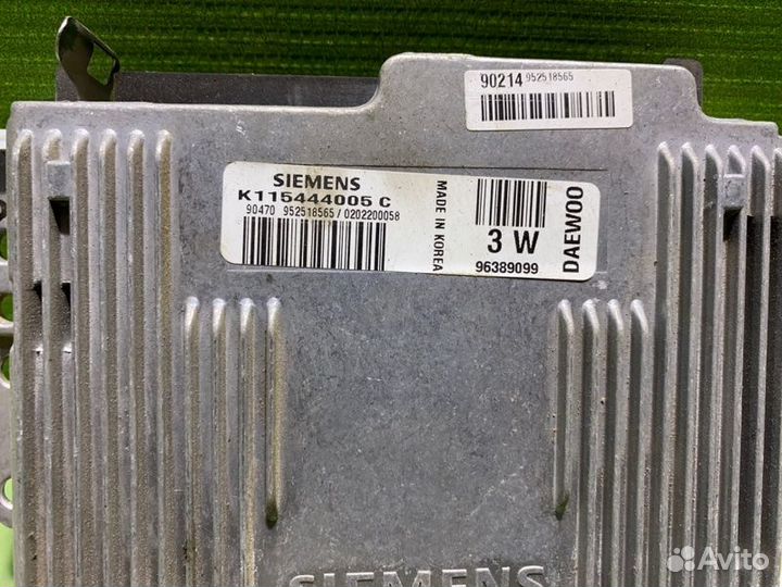 Блок управления двигателем Daewoo Matiz