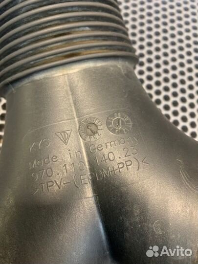 Воздуховод передний Porshe Panamera 970 рест cwaa