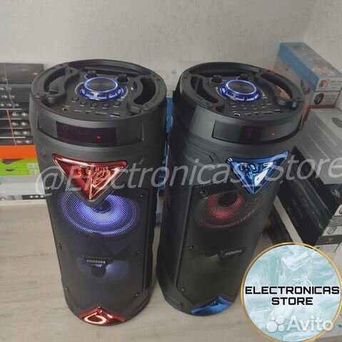 Блютуз Колонка Огромная Спикер ZQS-6201 Red LUX купить в Краснодаре ...