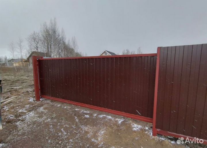 Установка заборов под ключ