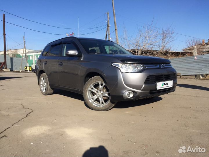 Mitsubishi Outlander 2.4 CVT, 2012, 163 000 км