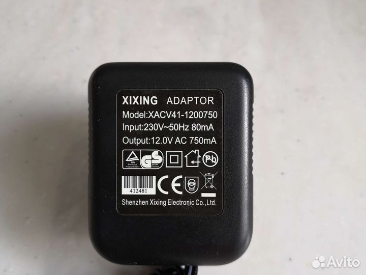 Блок питания Xixing Adapter xacv41-1200750