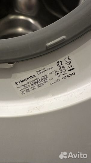 Стиральная машина electrolux