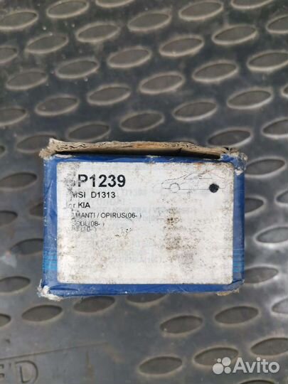 Тормозные колодки задние kia soul 1