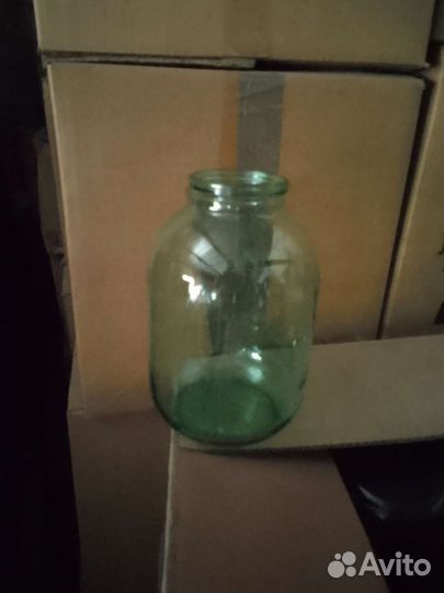 Стеклянная банка 3л 1.5л