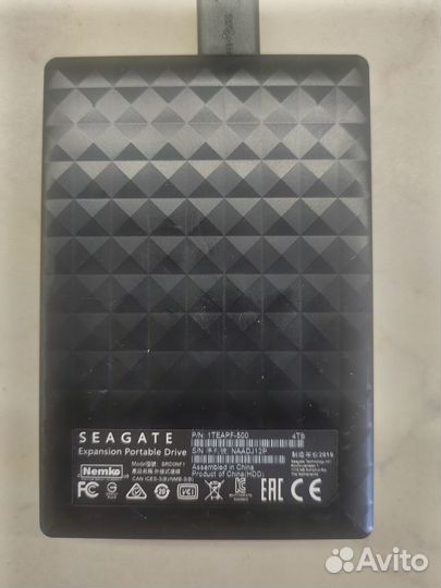 Внешний жесткий диск 4 Тб 2.5