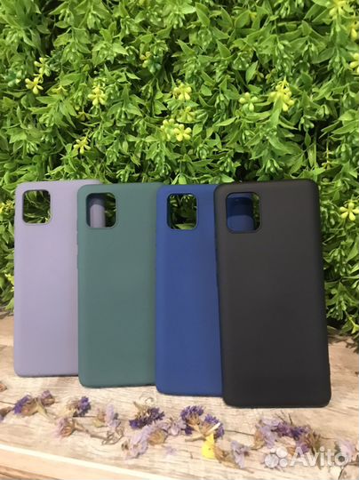 Чехол силиконвый Samsung Note 10 lite