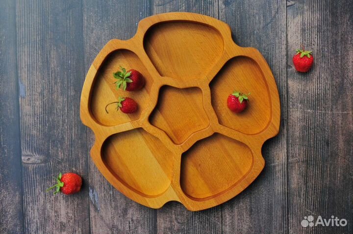 Менажница деревянная