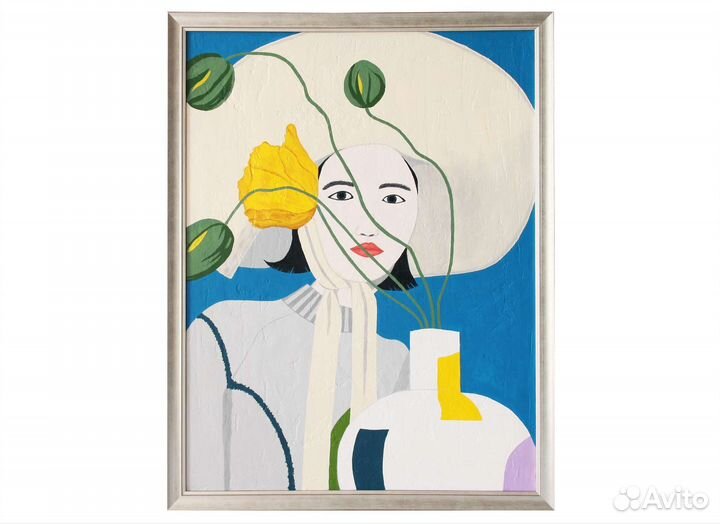 Интерьерная картина Девушка восходящего солнца