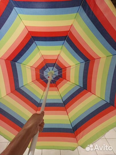Зонт пляжный большой