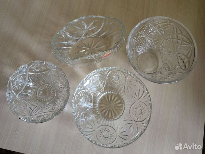 Хрустальные вазы/посуда