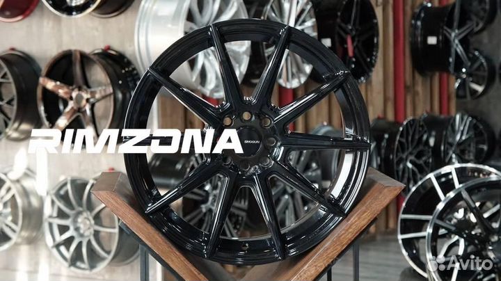 Литые диски S10 R17 et38.0 4x100.0/4.0x108.0 Черны