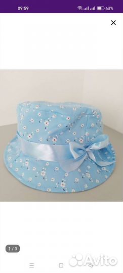 Панамка новая для девочки размер 48-50