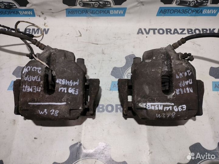 Суппорт тормозной передний левый правый BMW 5-сери