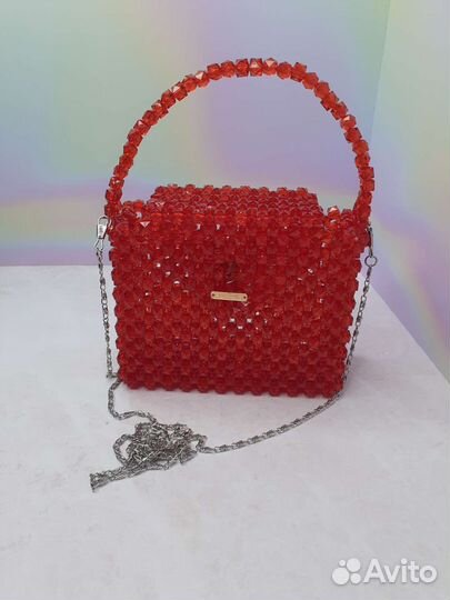 Сумка женская из бусин