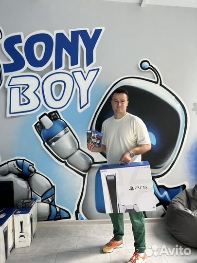 Sony PlayStation 5 + Spider Man 2(Гарантия)