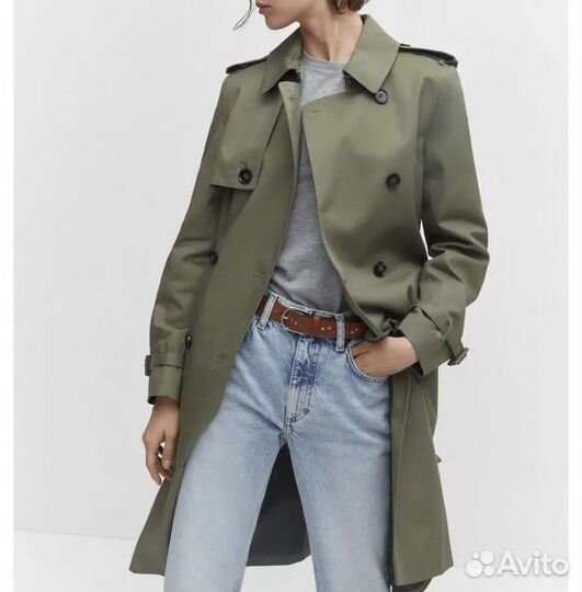 Плащ тренч Mango