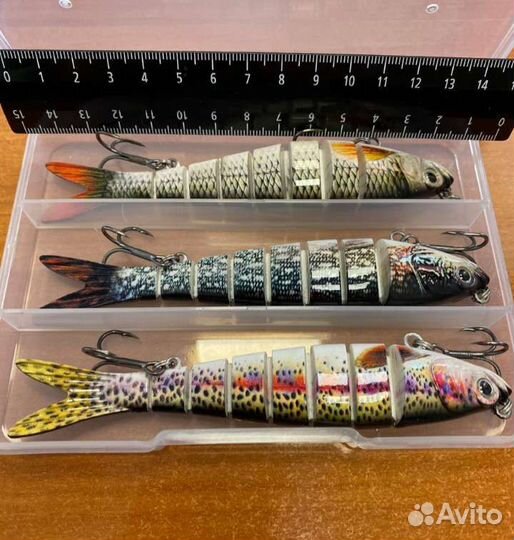 Воблеры реалистичные