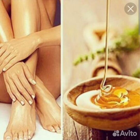 Депиляция воском: бёдра