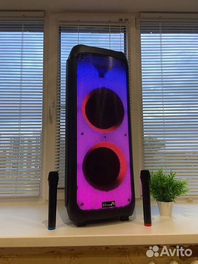 Мощная блютуз колонка 1200 Ватт (Новая + Гарантия)