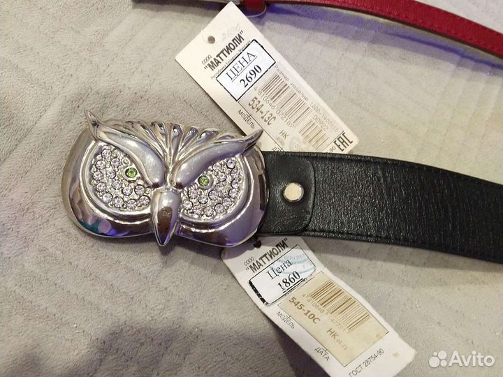 Ремень женский кожаный новый mattiioli