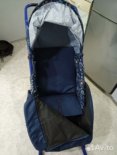 Коляска санки