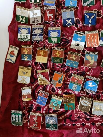 Значки города СССР