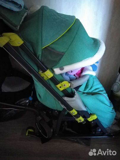 Коляска санки nika 7-3