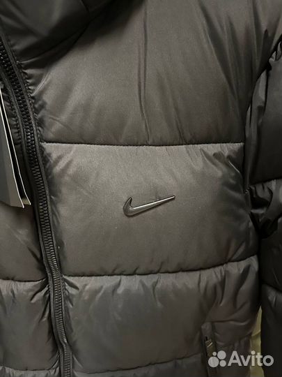 Пуховик Nike черный, все размеры