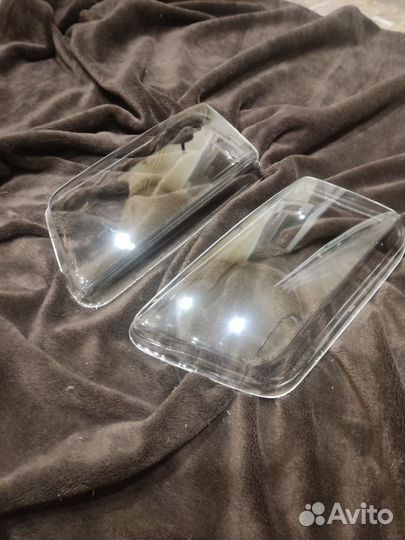 Гладкие стекла фар ауди А4 б5