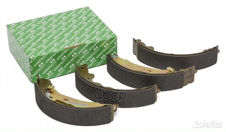 Колодки тормозные барабанные 230 мм зад, прав